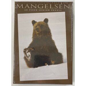 Mangelsen Teton Teddy 60 Piece Junior Puzzle - BRAND NEW SEALED - Bear Nature
